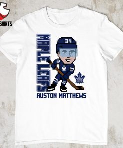 Auston Matthews Toronto Maple Leafs Pixel Player 2.0 shirt