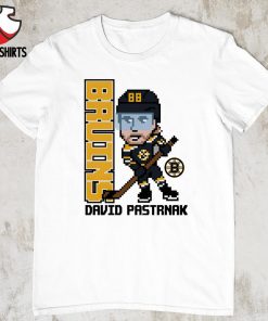 David Pastrnak Boston Bruins Pixel Player 2.0 shirt