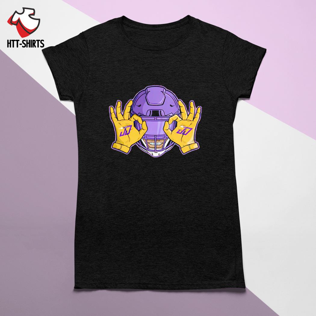 Justin Jefferson Griddy T-shirt Vikings 