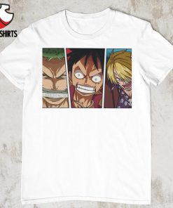 Luffy Zoro Sanji The Monster One Piece shirt