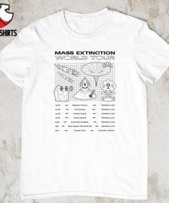 Mass extinction world tour shirt