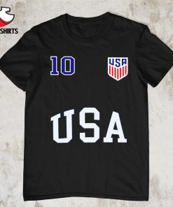 Official USA Number 10 USA flag for American shirt