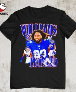 Official Williams Leonard New York Giants dreams shirt