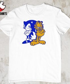 Sonfield Sonic and Garfield shirt