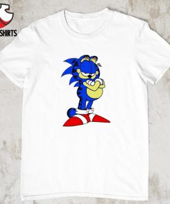 Sonic x Garfield shirt