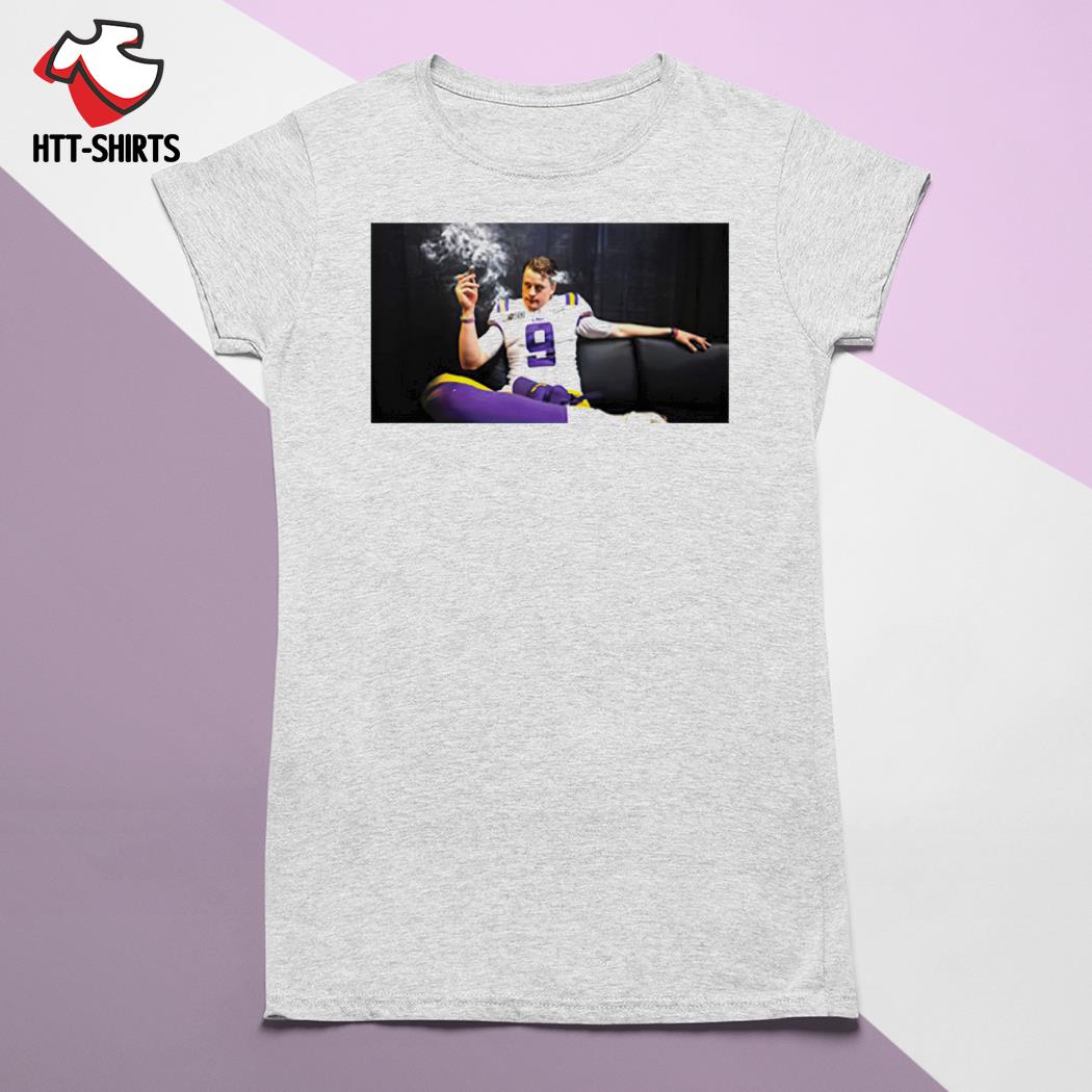 Joe Burrow smoking cigar Shirt