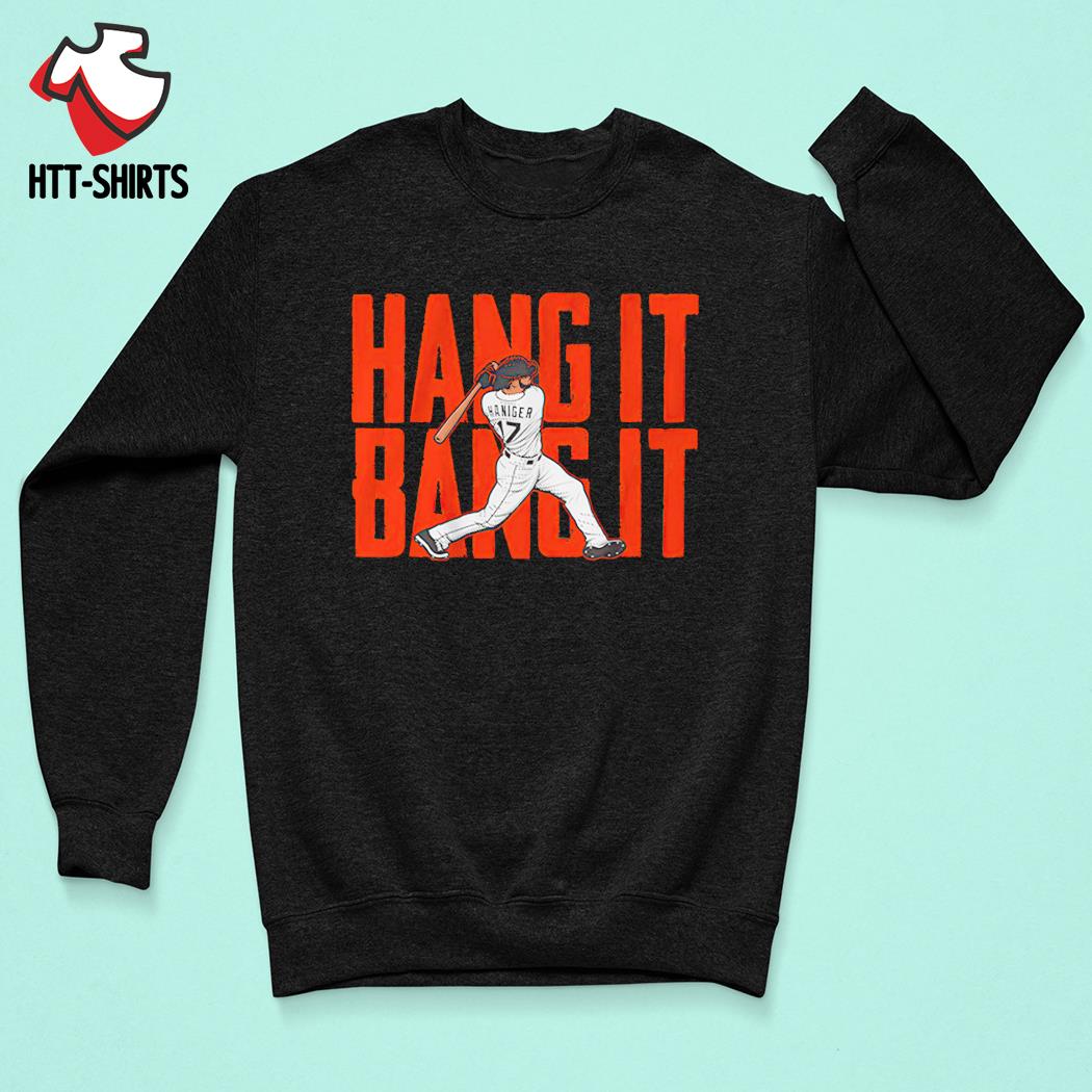 San Francisco Giants Mitch Haniger Hang It Bang It Shirt, hoodie