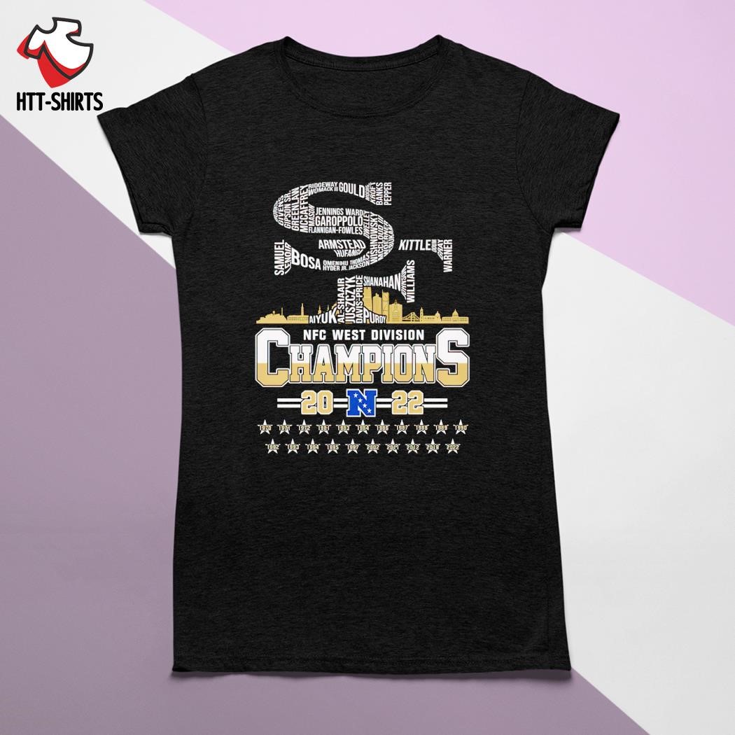 San Francisco 49ers 20 years NFC West Division Champions shirt, hoodie,  sweater, long sleeve and tank top