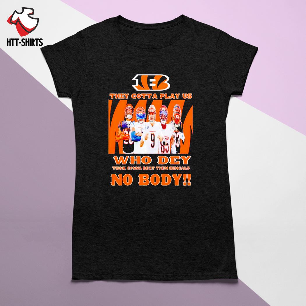 Women's Cincinnati Bengals Long Sleeve Shirt Who Dey 