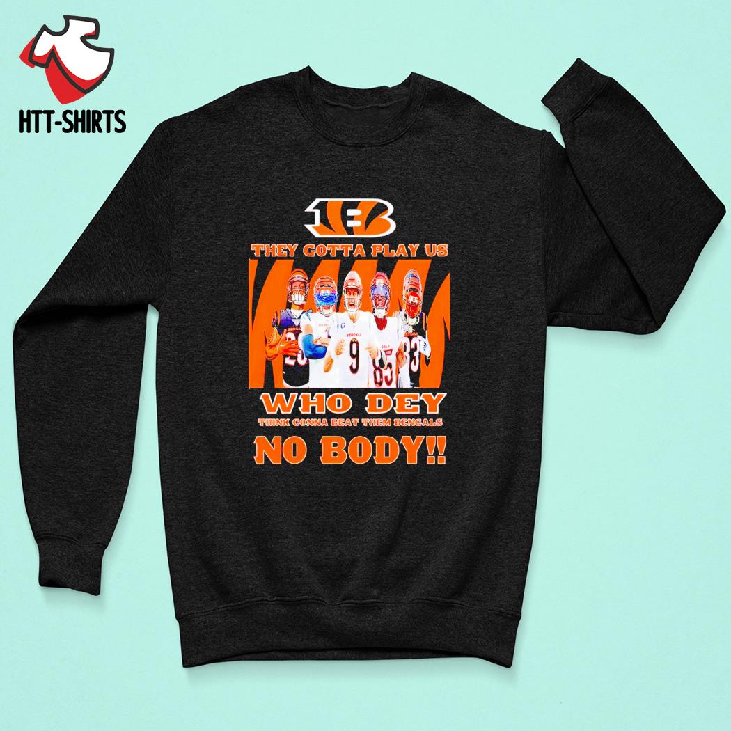 Cincinnati Bengals why not us bengals shirt, hoodie, longsleeve tee, sweater