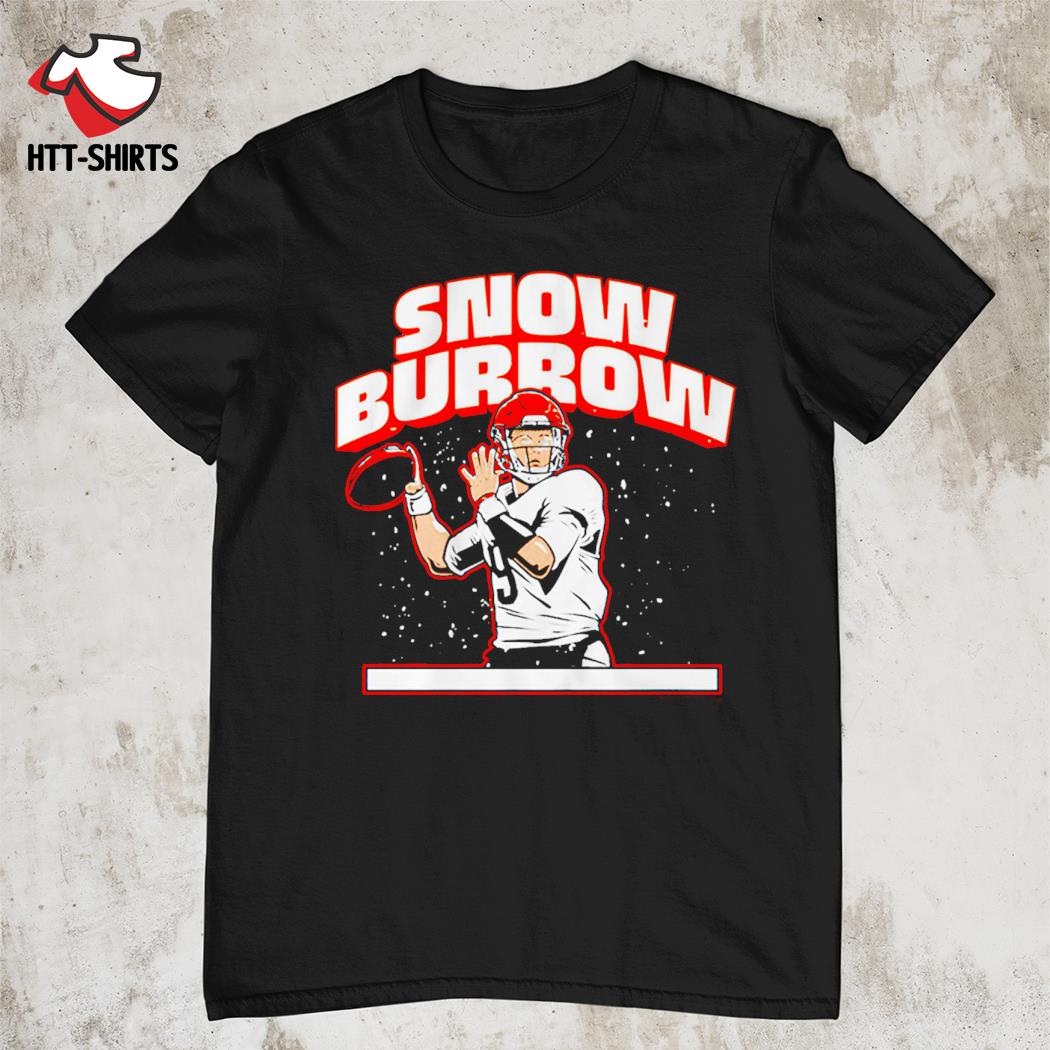 Joe Burrow Snow Burrow shirt, hoodie, sweater, long sleeve and tank top