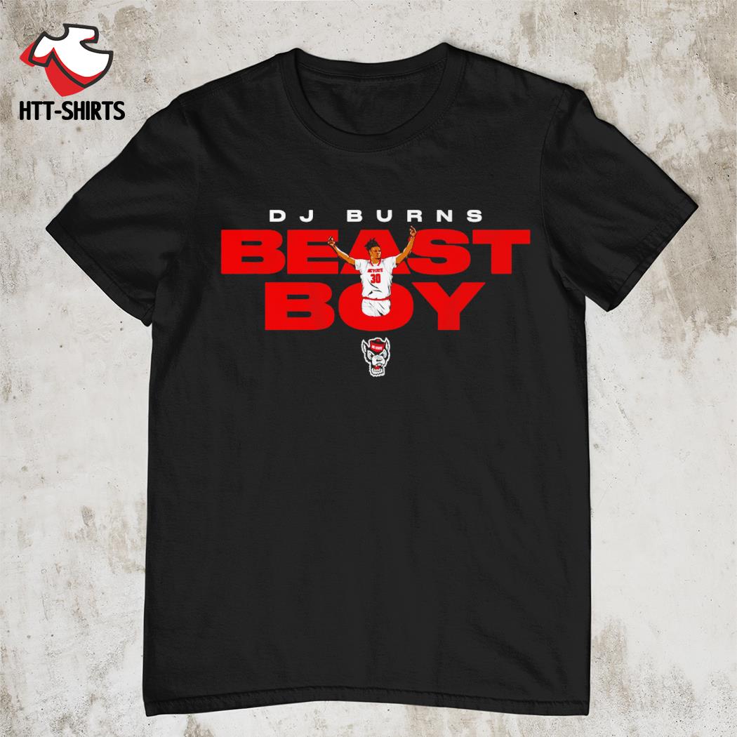 NC State Basketball DJ Burns Beast Boy shirt