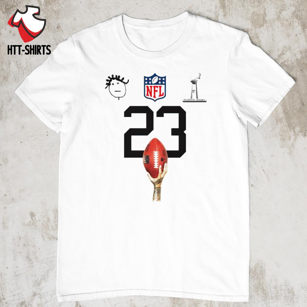 Rihanna Shirt White Superbowl Final Day 2023 - Anynee