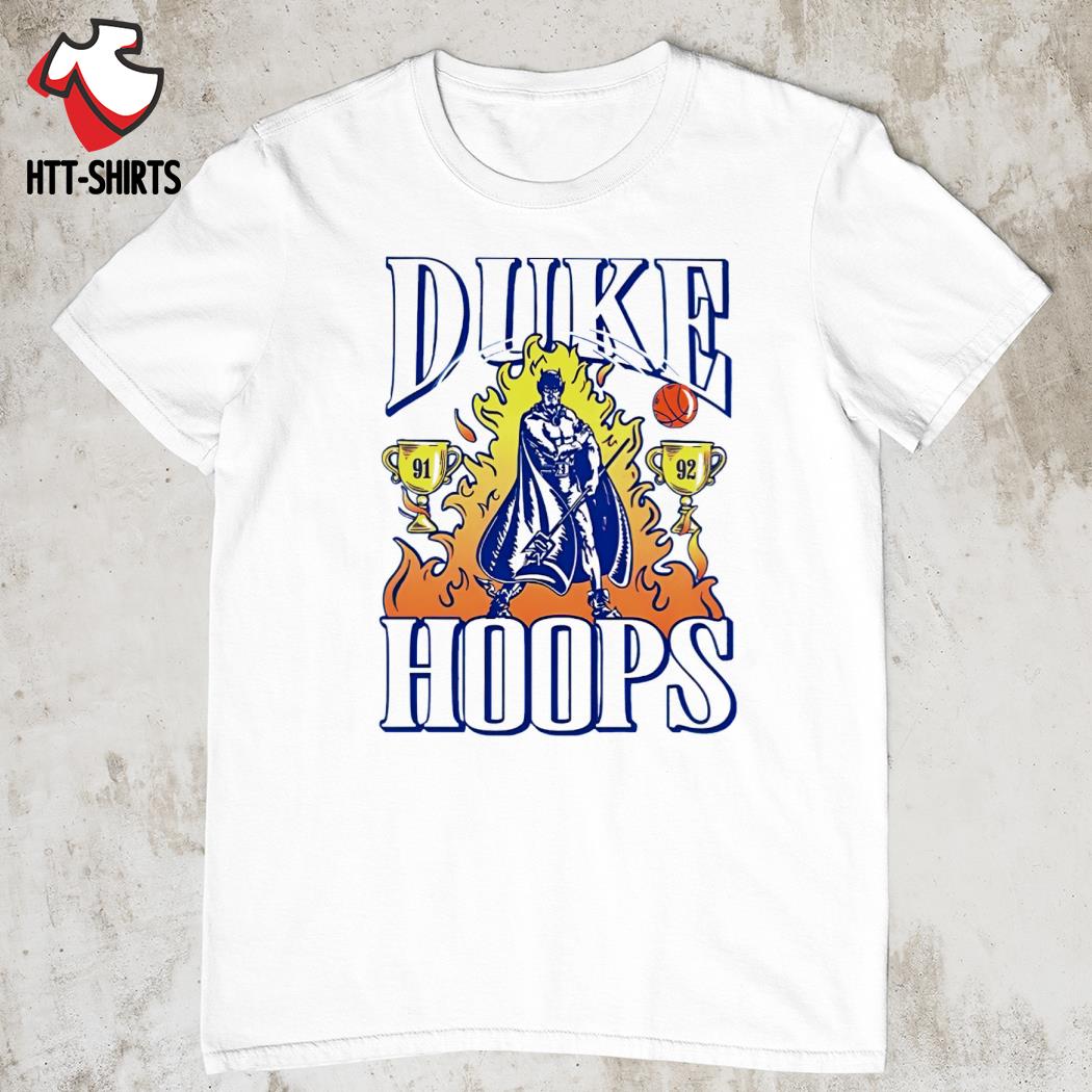 Back-to-Back Champs Duke 91 92 Hoops shirt