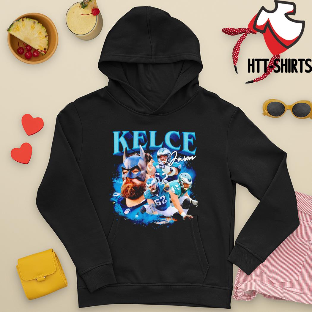 Jason Kelce Philadelphia Eagles Batman Cartoon shirt, hoodie, sweater, long  sleeve and tank top