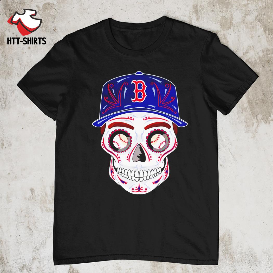 Sugar Skull Boston Red Sox shirt, hoodie, sweater, long sleeve and tank top