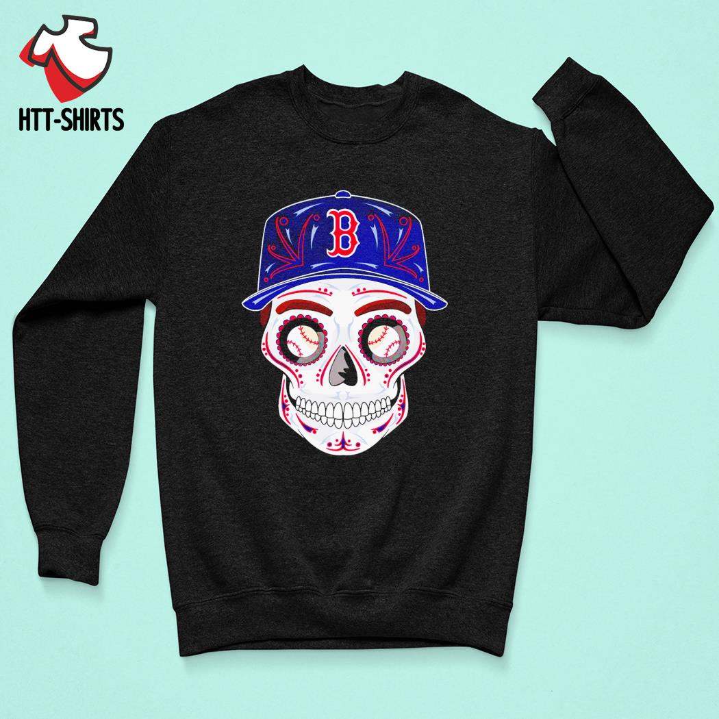 Sugar Skull Boston Red Sox shirt, hoodie, sweater, long sleeve and tank top