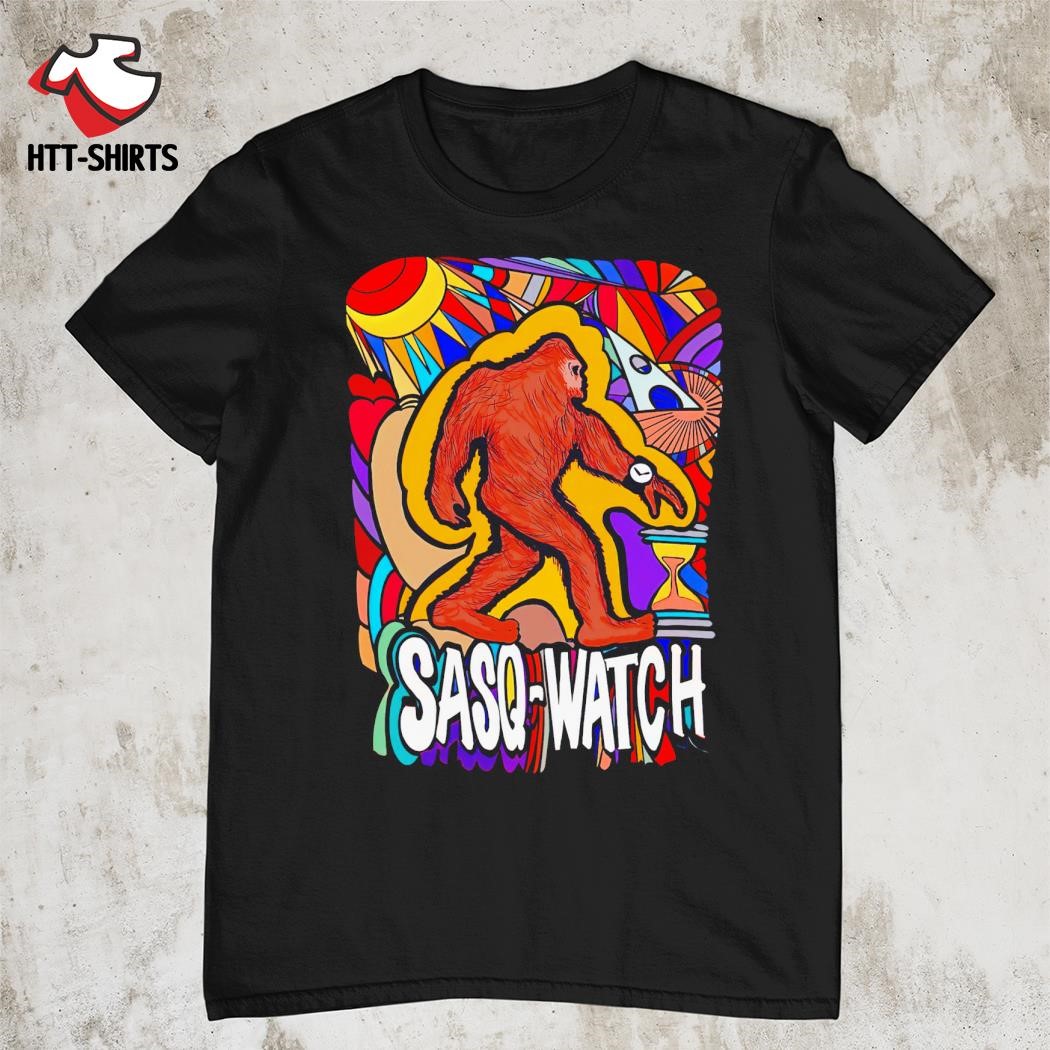 Best bigfoot Sasquatch Wristwatch shirt