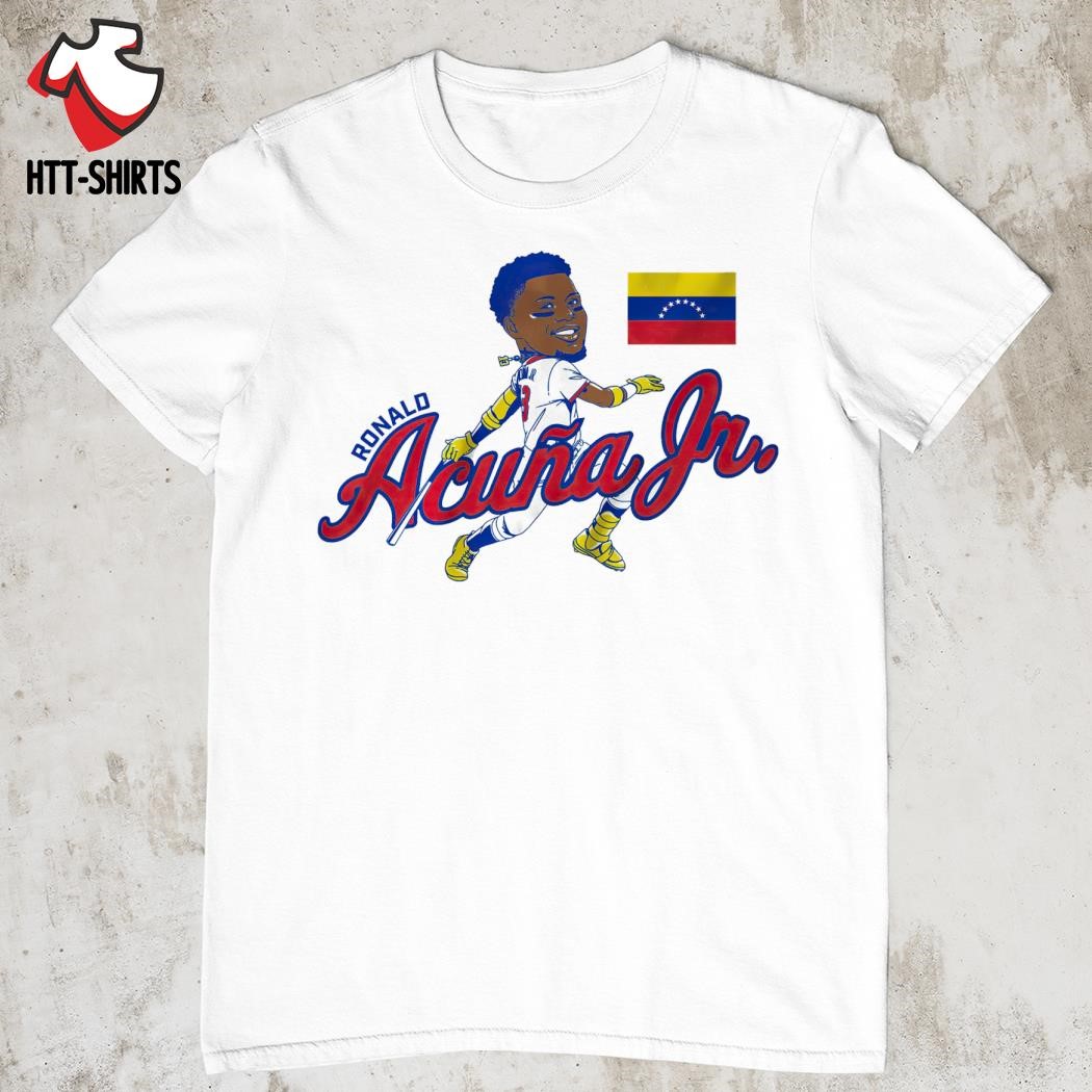 Official Acuna ronald acuña jr atlanta braves T-shirt, hoodie, tank top,  sweater and long sleeve t-shirt