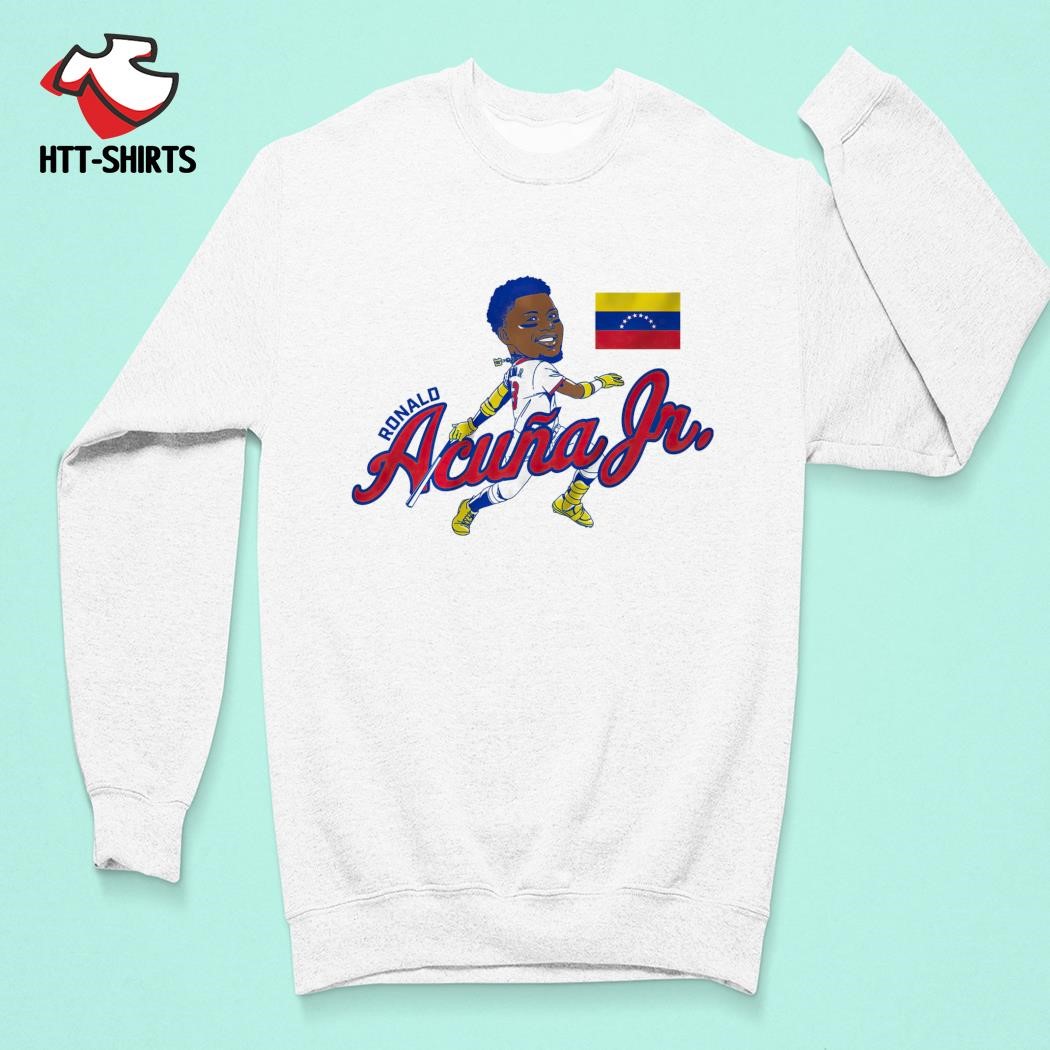 Ronald Acuna Jr. Men's Long Sleeve T-Shirt