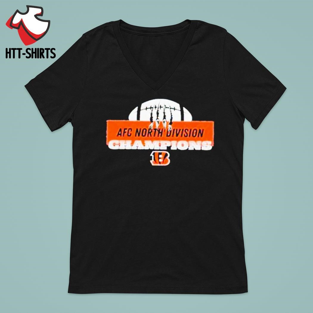 Official We Run The North Cincinnati Bengals Back To Back Division Champs  T-Shirt, hoodie, sweater, long sleeve and tank top