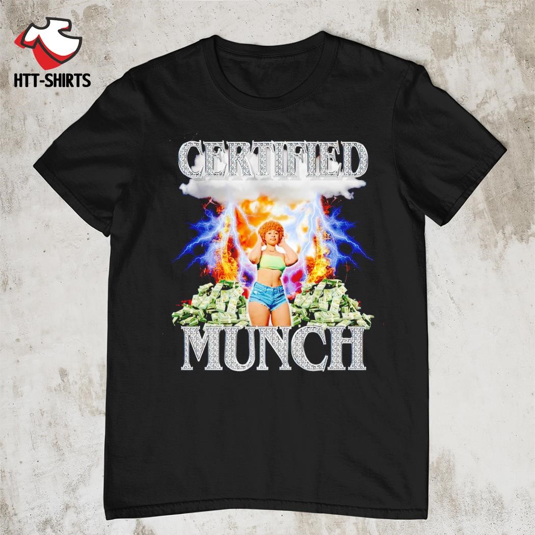 Official ice Spice Certified Munch money shirt