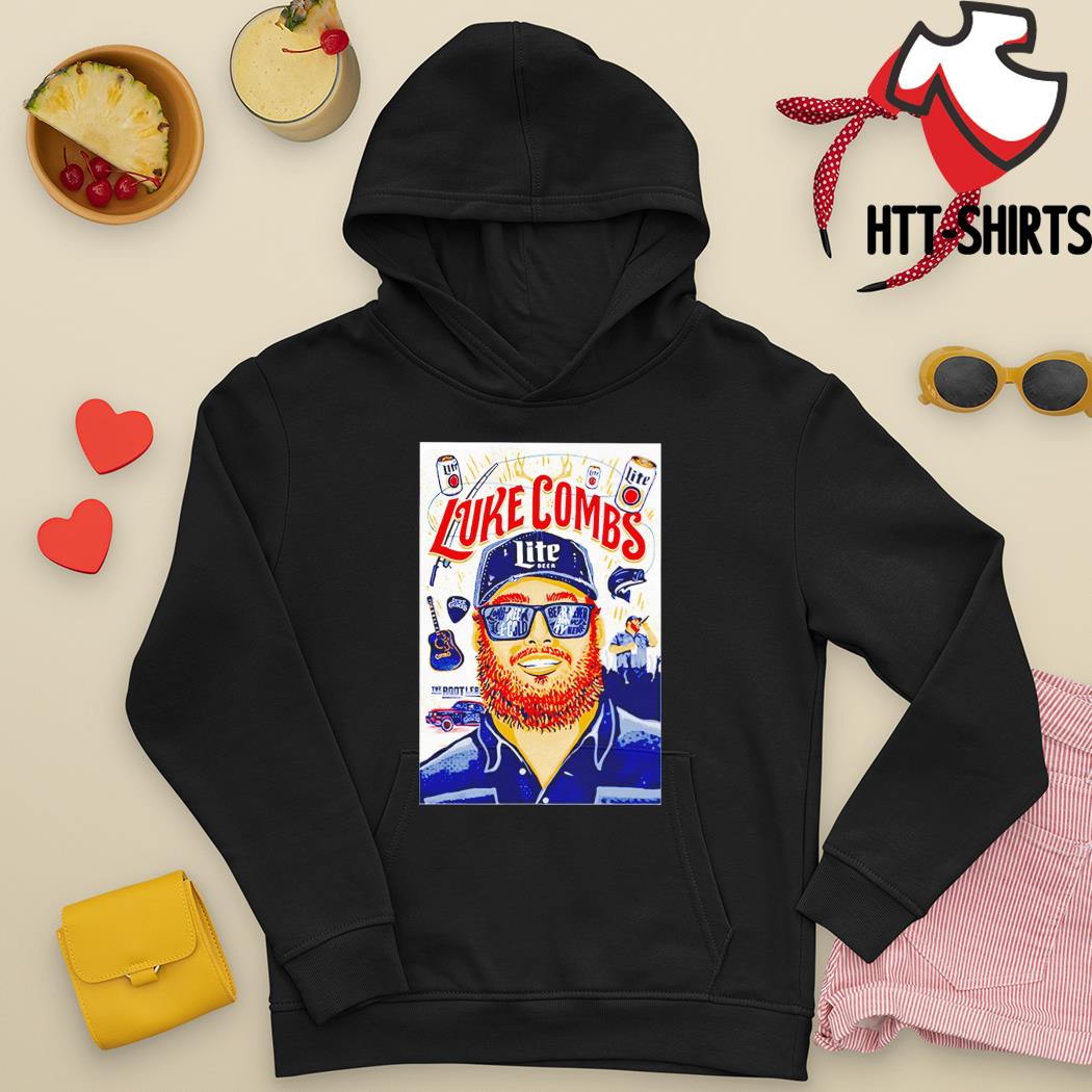 Official Luke Combs Miller Lite Shirt, hoodie, sweater, long sleeve and  tank top