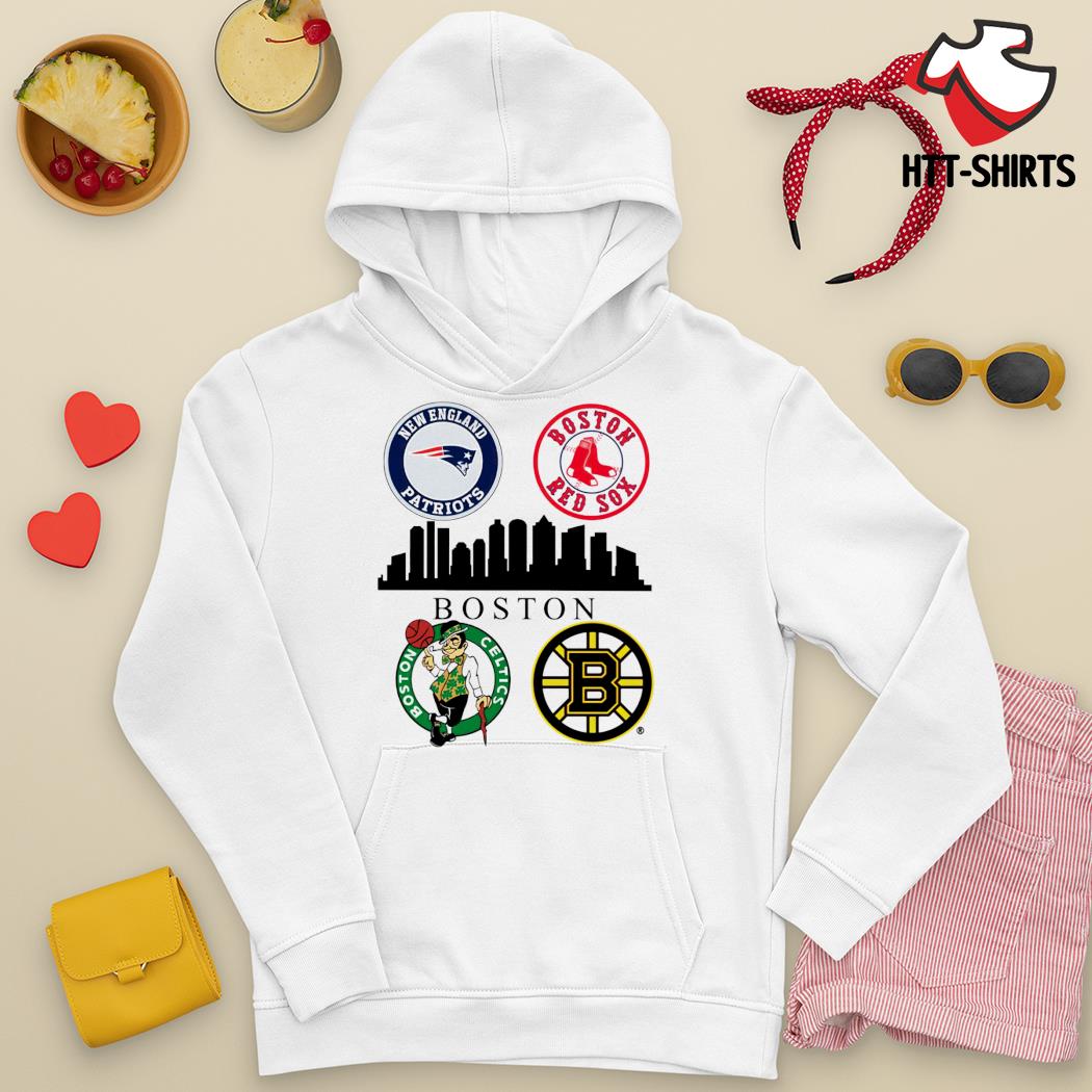 New England Patriots and Boston Red Sox and Boston Celtics and Boston  Bruins Massachusetts shirt, hoodie, sweater, long sleeve and tank top