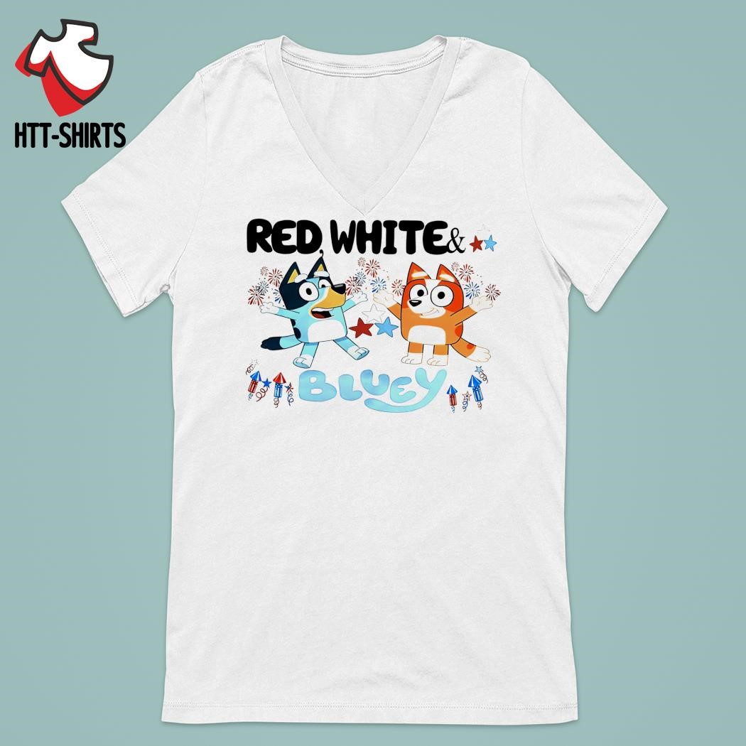 Red White Bluey Shirt