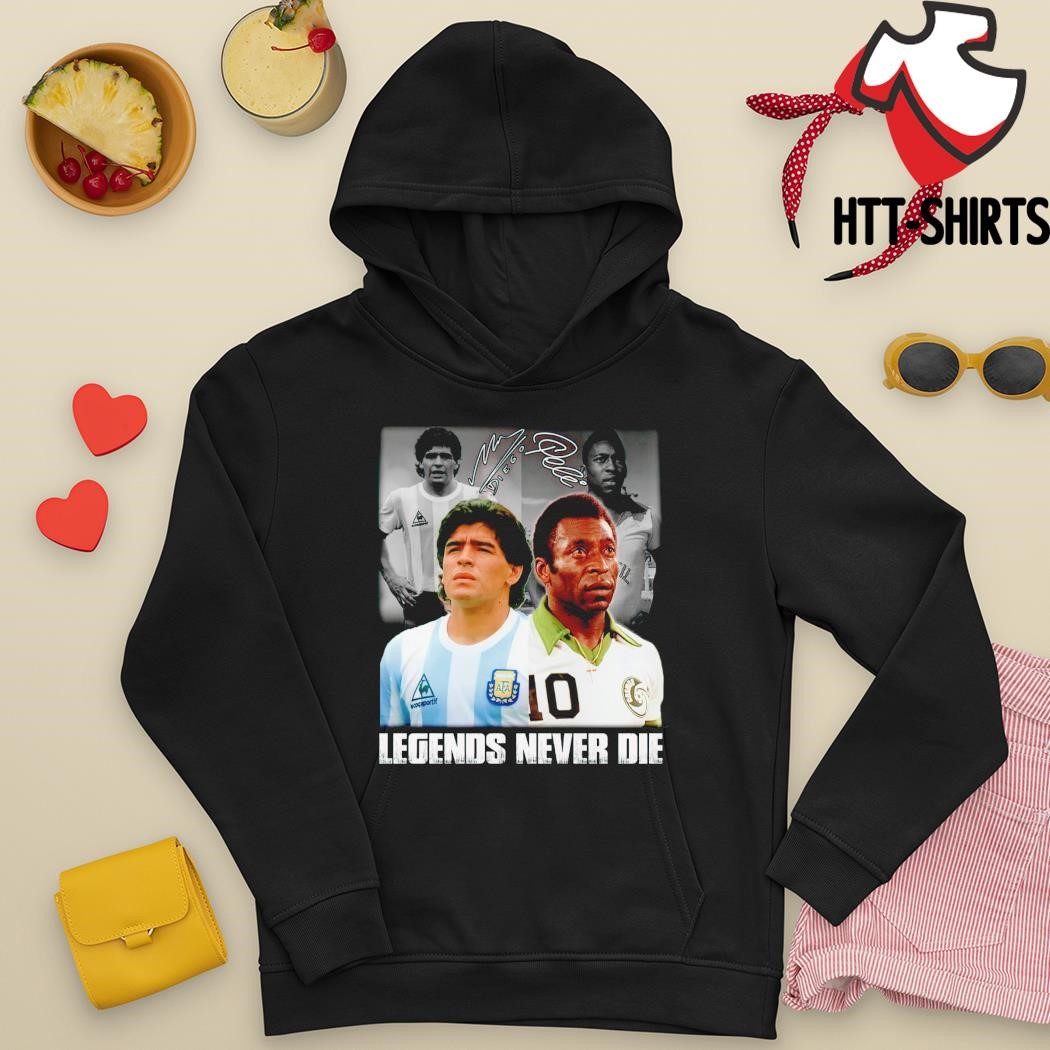 Legend Pele And Diego Maradona shirt, hoodie, sweater, long sleeve and tank  top