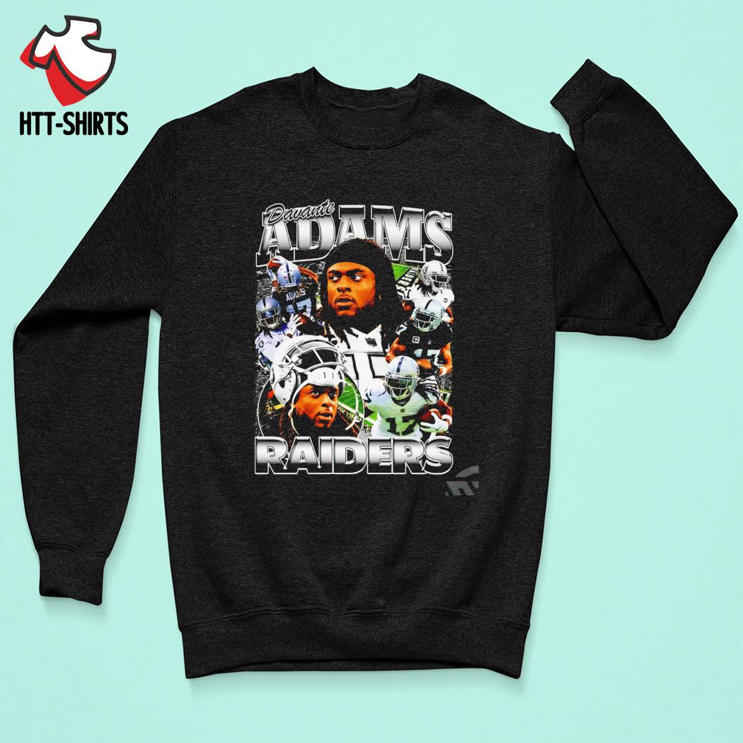 Davante Adams player Las Vegas Raiders signature art shirt, hoodie,  sweater, long sleeve and tank top