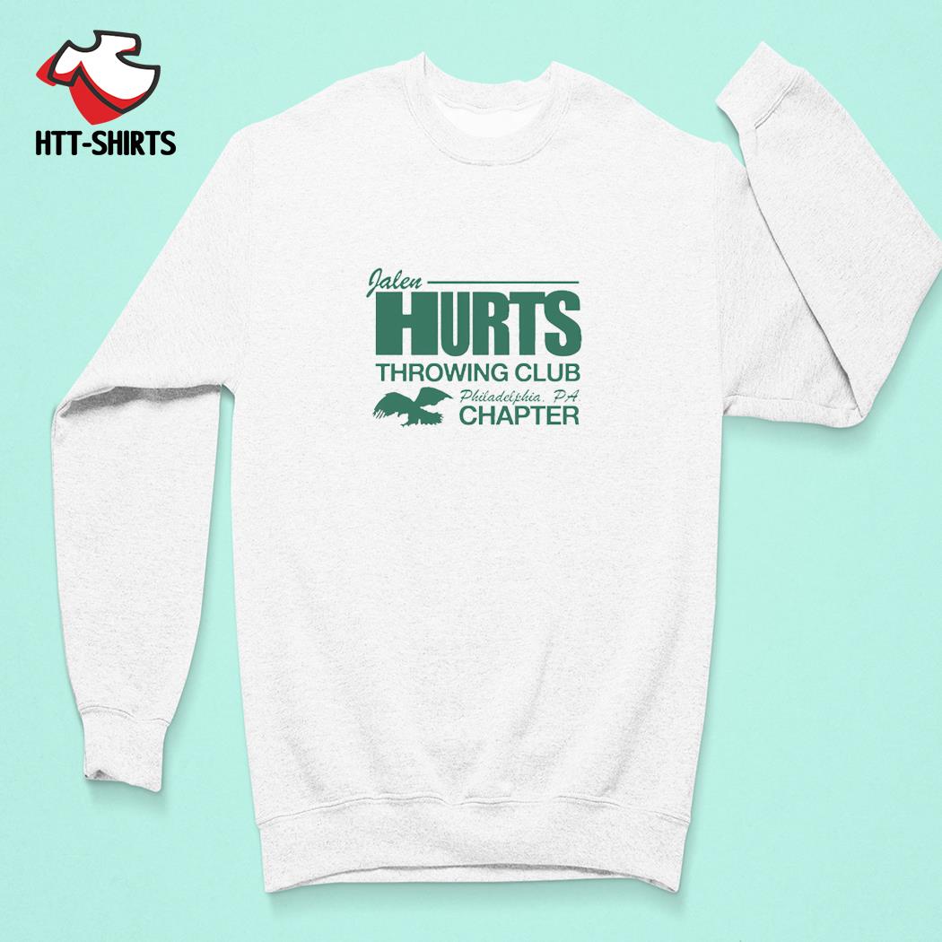 Jalen Hurts Throwing Club Shirt, hoodie, sweater, long sleeve and tank top