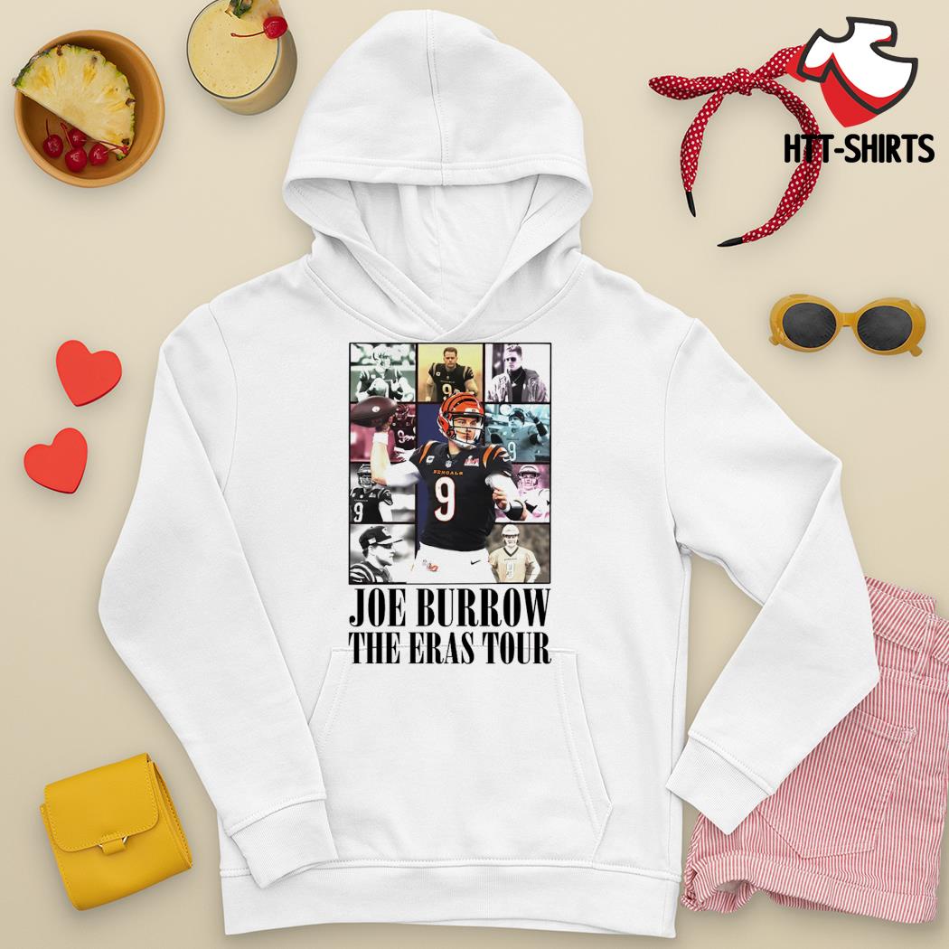 Number 9 Joe Burrow The Eras Tour shirt, hoodie, longsleeve, sweater