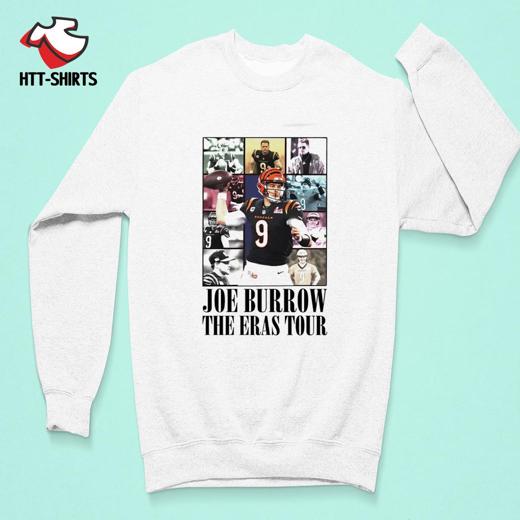 Official Number 9 Joe Burrow The Eras Tour shirt, hoodie, sweater, long  sleeve and tank top