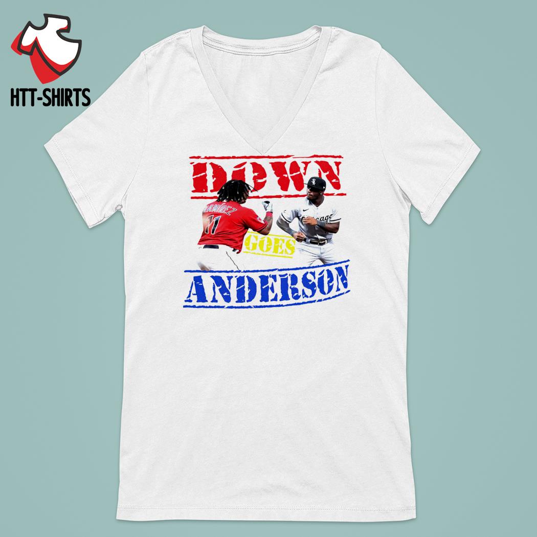 Jose Ramirez Down Goes Tim Anderson T-Shirt, hoodie, sweater, long sleeve  and tank top