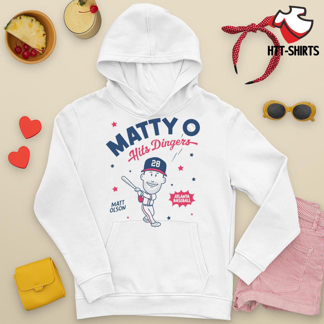 Matty O Hits Dingers Matt Olson Atlanta baseball shirt, hoodie, sweater,  long sleeve and tank top