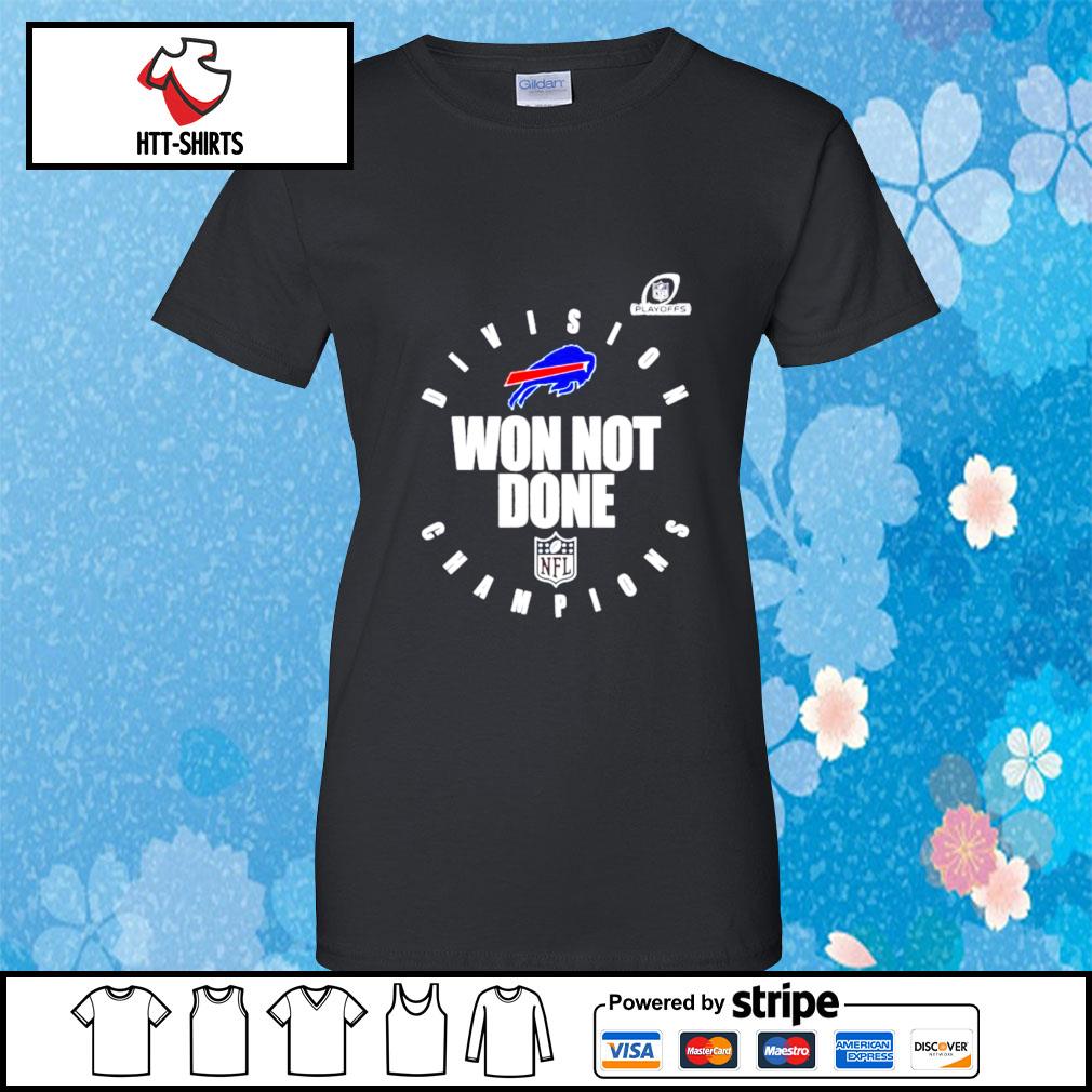 won not done bills tshirt